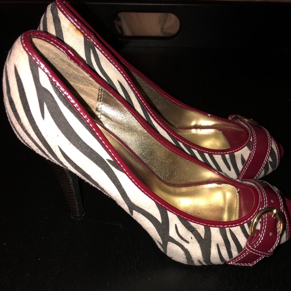 Zebra/Red Charolette Russe - Picture 2 of 4